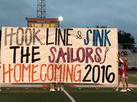 Beat The Pirates Football Signs, Fnl Signs, Football Game Signs, Run Through Signs, Cheer Banners, Football Banners, Game Signs, Pirate Banner, School Spirit Days