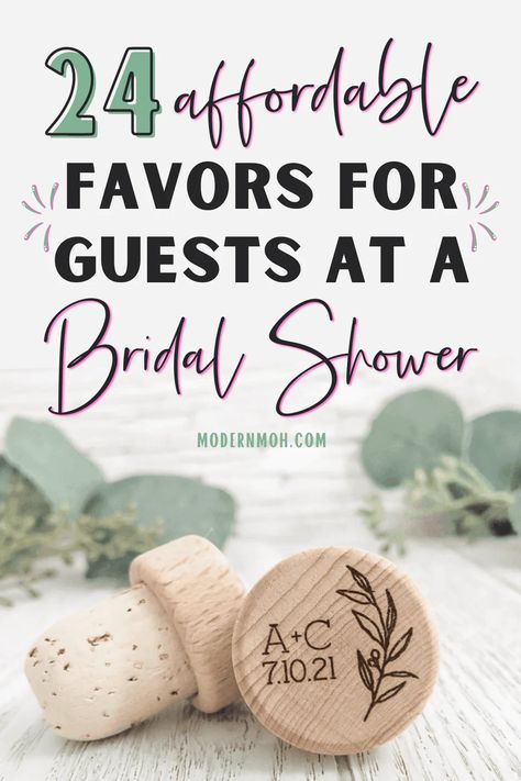 24 Bridal Shower Favors for Every Budget Winery Wedding Shower Ideas, Winery Bridal Shower Favors, Bridal Shower Trends For 2023, Wedding Shower Sign In Ideas, Sparkly Bridal Shower Ideas, Wedding Shower Guest Gifts, Display Bridal Shower Gift Table, Bridal Shower Ideas At A Restaurant, Diy Bridal Shower Decorations At Home