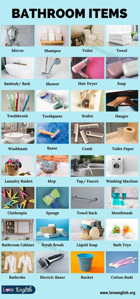 Things For Bathroom List, Bathroom Things List, Bathroom Accessories List, Bathroom Items List, Bathroom Nessesities List, Types Of Rooms In A House List, Bathroom Supply List, Student Bathroom Ideas, List Of Bathroom Essentials