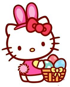 Hello Kitty Pp, Hello Kitty Easter, Hello Kitty Imagenes, Hello Kitty Images, Kitty Pictures, Kitty Images, Kitty Drawing, Hello Kitty Drawing, Hello Kitty Stuff