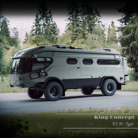 King's Campers | Mercedes Sprinter 2006+. Who said we can't build beast out old van? Black & Carbon… | Instagram Offroad Van, Exploration Vehicle, Mercedes Camper Van, Old Van, Mercedes Camper, Luxury Campers, Mercedes Van, Mobile Crane, Concept Vehicles Sci Fi