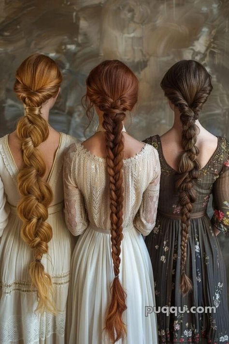 How to Fishtail Braid: A Step-by-Step Guide - Puqqu Royal Braided Hairstyles, Long Braid Hair, Pretty Braid Hairstyles, Knee Length Hairstyles, Complex Braided Hairstyles, Long Braided Hair, Intricate Braids, Braid Reference, Hairstyles For Super Long Hair