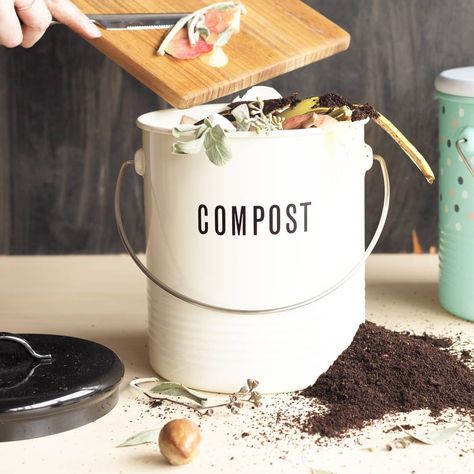 Kitchen composting 101 ♻️ • Do you keep a countertop compost bin? From our recent IG story poll, a lot of you are interested in composting,… Countertop Compost Bin, Countertop Compost, Composting 101, Dressing Tool, Pressure Cooker Rice, Vintage Market Days, Wine Press, Hot Water Dispensers, Ice Cream Makers