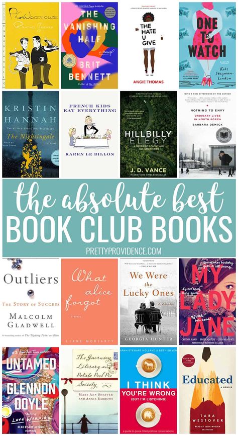 Books For Couples To Read Together Fun, Book Club Ideas Hosting, Book Club Suggestions, Book Club List, Best Book Club Books, Book List Must Read, Feel Good Books, Book Club Reads, Book Wishlist