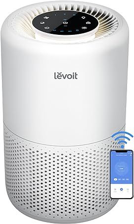 Amazon.com: LEVOIT Air Purifier for Home Bedroom, Smart WiFi Alexa Control, Covers up to 916 Sq.Foot, 3 in 1 Filter for Allergies, Pollutants, Smoke, Dust, 24dB Quiet for Bedroom, Core200S/Core 200S-P, White : Home & Kitchen Levoit Air Purifier, Hepa Air Purifier, Smart Wifi, Air Pump, Air Quality, Air Purifier, Home Bedroom, Allergies, Filter