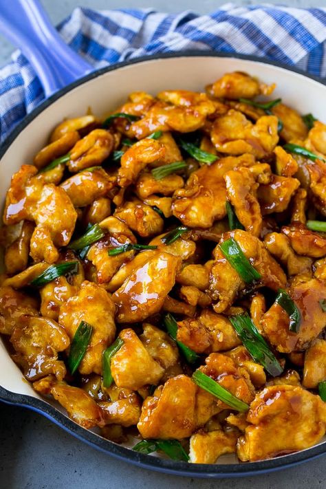 Chicken Prep, Chicken Breast Stir Fry, Mongolian Chicken, Mapo Tofu, Chicken Print, Asian Chicken, Savory Sauce, Chicken Dishes Recipes, Alfredo Sauce