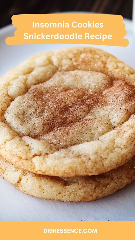 Insomnia Cookies Snickerdoodle Recipe – Dish Essence Insomnia Sugar Cookie Recipe, Insomnia Cookies Recipe Copycat, Recipe For Snickerdoodles, Charoset Recipe, Chewy Snickerdoodles, Snickerdoodles Cookies, Cookies Snickerdoodle, Snickerdoodle Cookies Recipe, Football Desserts