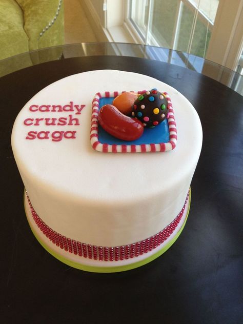 Candy Crush Cake, Candy Crush Party, Candy Crush Cakes, Crush Cake, Candy Crush Games, Pop Cupcakes, Candy Crush Saga, Candy Cakes, Cake Central