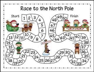 FREE MATH LESSON - “Christmas Math - Race to the North Pole” - Go to The Best of Teacher Entrepreneurs for this and hundreds of free lessons. Pre-Kindergarten - 2nd Grade    #FreeLesson   #Math   #Christmas   http://www.thebestofteacherentrepreneurs.com/2015/11/free-math-lesson-christmas-math-race-to.html Christmas Math Games, December Math, December Kindergarten, Kindergarten Christmas, Holiday Math, Christmas Units, Christmas Lesson, Maths Games, Christmas Teaching