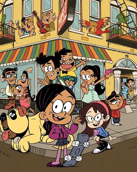 The Casagrandes on Instagram: “SQUAD GOALS.” The Casagrandes, Loud House Characters, Nickelodeon Shows, Kids Shows, Cartoon Shows, Animation Series, الرسومات اللطيفة, Favorite Child, Cartoon Network