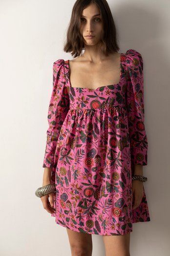 Women's Alix Of Bohemia Spring Summer 2022 Collection | Moda Operandi Alix Of Bohemia, Empire Waist Dress, Lilac Dress, Printed Mini Dress, Empire Waist, Moda Operandi, Daily Fashion, Cotton Dresses, Unique Fashion