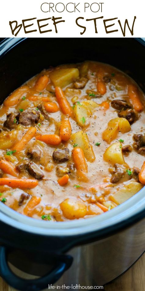 Crock Pot Beef Stew, Crock Pot Beef, Stew Beef, Crockpot Recipes Beef Stew, Crockpot Stew, Beef Stew Crockpot, Pot Beef Stew, Slow Cooker Beef Stew, Crockpot Recipes Beef