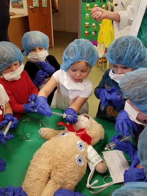 Healthcare Workers Preschool Activities, Community Dramatic Play, Emergency Services Activities For Kids, Daycare Aesthetic, Daycare Job, Aesthetic Items, People Who Help Us, Nurse Aesthetic, Community Helpers