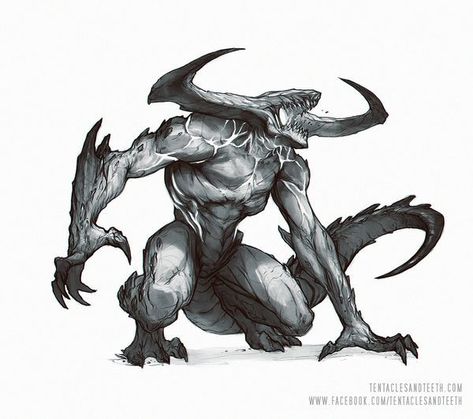 Kaiju Design, Monster Artwork, Creature Artwork, Kaiju Art, Cool Monsters, Kaiju Monsters, 다크 판타지, Alien Concept Art, Monster Concept Art