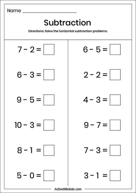 Free subtraction worksheets for kindergarten - 35 Free Pages Kindergarten Worksheets Subtraction, Math Questions For Grade 1, Kindergarten Math Worksheets Subtraction, Addition And Subtraction Worksheets For Kindergarten, Subtraction Worksheets Grade 1, Free Subtraction Worksheets, Subtraction Worksheets For Kindergarten, Kindergarten Subtraction, Math Worksheets For Kids