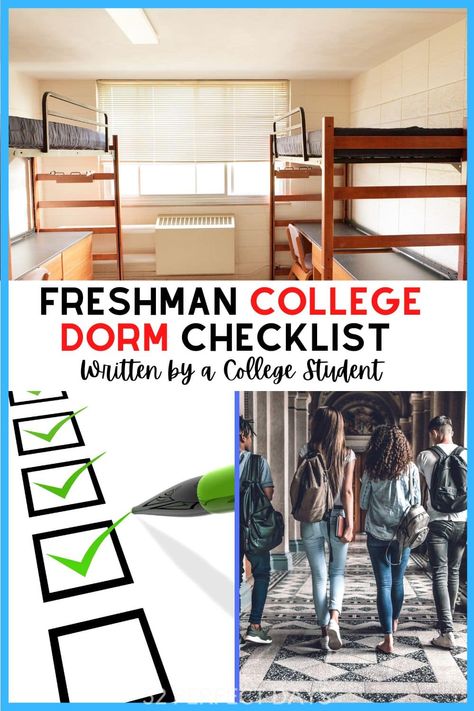 What does a college student need for their dorm? College Checklist & 31 Popular Freshman Dorm Must Haves plus fun Extras Boys Dorm Room Decor, Dorm Needs, Dorm Must Haves, Dorm Room List, College Freshman Dorm, College Dorm List, Dorm List, Dorm Room Essentials List, Dorm Necessities