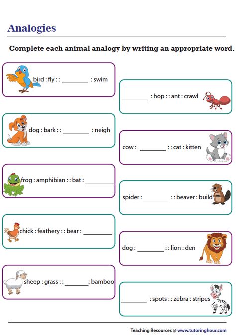 Analogy Worksheet, Analogies Activities, Direct And Indirect Objects, Word Analogies, Princess Lessons, Create Worksheets, School Counselor Resources, Active And Passive Voice, Ela Worksheets