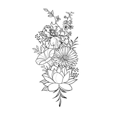 Floral Quarter Sleeve Tattoo For Women, Flower Half Sleeve Tattoos For Women, Floral Quarter Sleeve Tattoo, Tattoo Lower Arm, Flower Half Sleeve, Half Sleeve Tattoos For Women, Quarter Sleeve Tattoo, Botanical Sleeve, Half Sleeve Tattoos