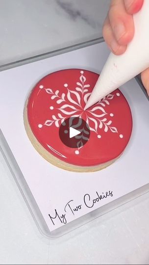 1.6M views · 25K reactions | All right, here ya go…. this video is for those that wanted my other snowflake to be 6-sided!😁 I also tried a different pattern this time! Which design do you like best? . Color: @thesugarart . . #cookiedecorating #cookieart #cookievideos #cookiedecoratingvideos #sosatisfying #royalicingcookies #satisfyingvideos | My Two Cookies | Atomica Music · Snow Flakes Royal Icing Snowflake Cookies, Snowflake Cookies Decorating, Cookie Decorating Videos, Christmas Cookie Icing, Iced Christmas Cookies, Snowflake Christmas Cookies, Snowflake Sugar Cookies, Christmas Sugar Cookies Decorated, Cookie Recipes Decorating