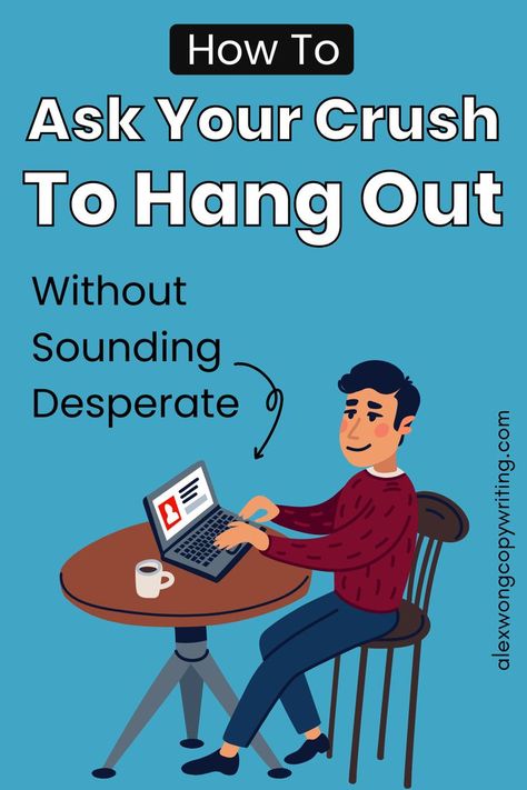 When you like someone, it can be scary to ask them out. This is because asking someone on a date or to "hang out" lets them know that you are interested, and you risk being rejected. However, there are many ways to ask someone out in a natural manner without sounding desperate. Asking Someone On A Date, When You Like Someone, Asking Someone Out, Like Someone, Useful Tips, Liking Someone, Your Crush, Online Dating, Hanging Out