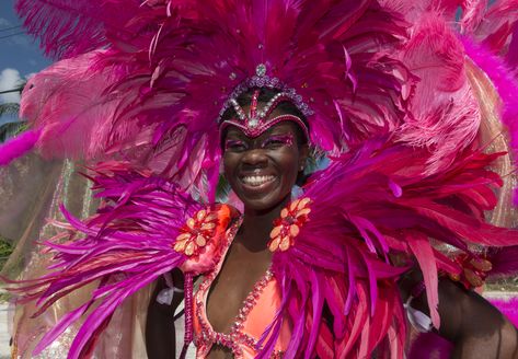 A First Timer’s Guide To Visiting Miami Carnival Soca Aesthetic, Visiting Miami, Miami Carnival, Trinidad Carnival, Travel Noire, Color Healing, Braided Ponytail Hairstyles, Black Travel, Palawan