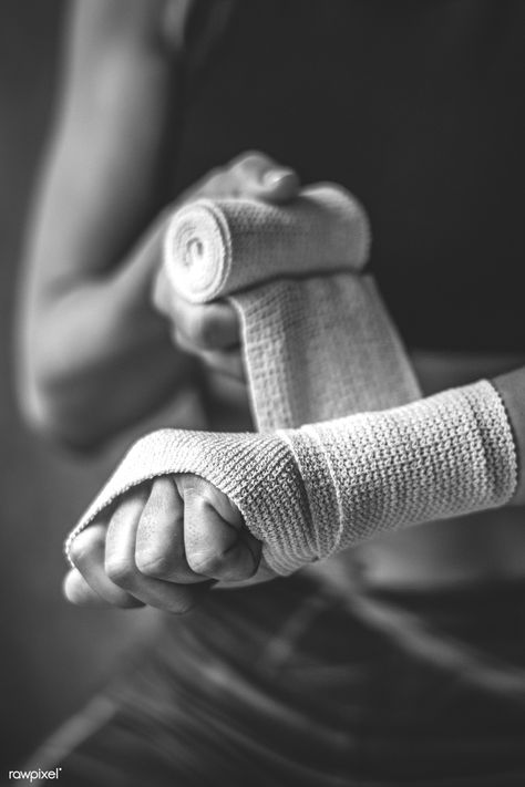 Female boxer putting a strap on her hand | premium image by rawpixel.com / Teddy Rawpixel Boxer Aesthetic Girl, Women Boxing Aesthetic, Boxer Photoshoot, Female Boxer Aesthetic, Boxing Photography, Boxer Portrait, Gym Female, Boxing Aesthetic, Boxer Training