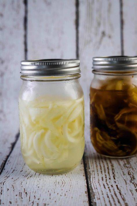 Hawaiian Style Pickled Onions, Pickled Sweet Onions Recipe, Hawaiian Pickled Onions Recipe, Portuguese Pickled Onions, Pickled Sweet Onions, Sweet Pickled Onions, Pickled Yellow Onions, Pickled Green Onions Recipe, Hawaii Dishes