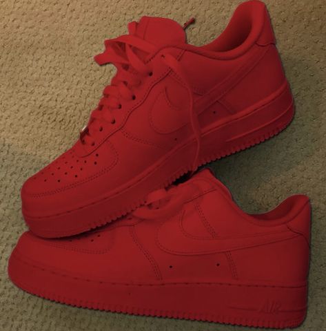 Red Nike Shoes, Nike Shoes Air Force, Trendy Shoes Sneakers, Nike Shoes Girls, Jordan Shoes Girls, Custom Nike Shoes, All Nike Shoes, Shoes Sneakers Jordans, Nike Shoes Jordans