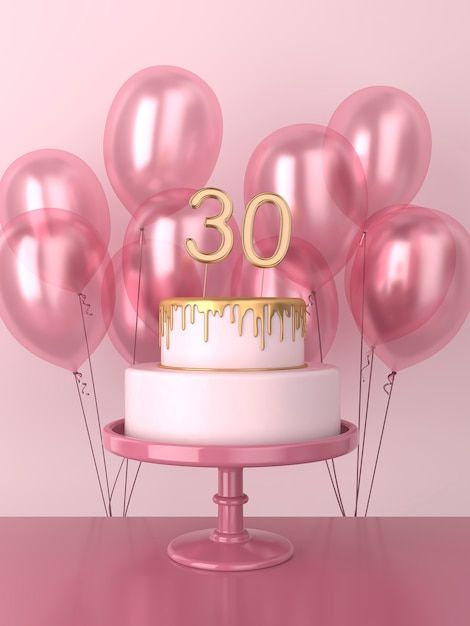 Premium Photo | 30th birthday celebration with pink balloons 30th Birthday Wallpaper, 30th Birthday Pink Theme, Pink 30th Birthday, 30th Birthday Celebration, Pink Birthday Party, Birthday Wallpaper, It S My Birthday, Happy 30th Birthday, Pink Balloons