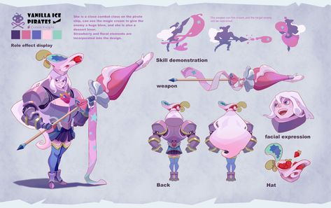 ArtStation - Vanilla ice pirates, keting k Ice Character Design, Ice Pirates, Ice Cream Character, Mouse Guard, Art Presentation, Cartoon City, Book Illustration Layout, Killer Croc, Character Model Sheet