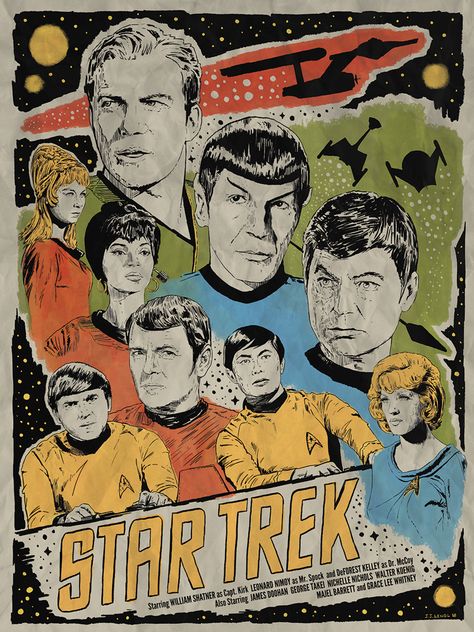 Star Trek Poster, Star Trek Original Series, Star Trek Images, Star Trek Series, Star Trek Art, Star Trek Original, Star Trek Universe, Star Trek Tos, Robot Art