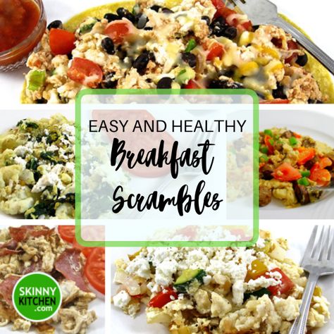 Recipes For Eggs, Egg White Scramble, Easy And Healthy Breakfast, Egg White Recipes, Bacon Eggs Breakfast, Breakfast Egg Casserole, Food Nutrition Facts, Scrambled Eggs Recipe, Brunch Casserole