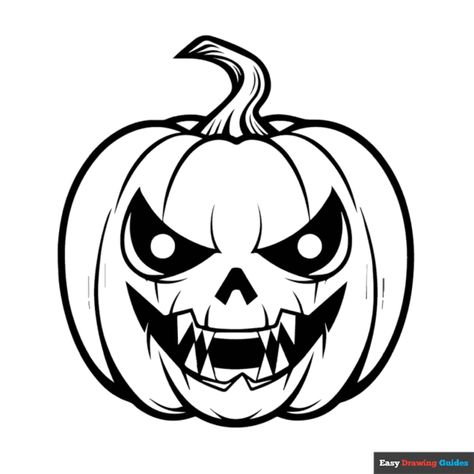 Free Scary Halloween Pumpkin Coloring Page for Kids Scary Pumpkin Printables, Scary Pumpkin Drawing, Halloween Pictures To Draw, Laser Halloween, Pumpkin Coloring Sheet, Halloween Pumpkin Coloring Pages, Inktober Inspiration, Holiday Paintings, Scary Coloring Pages