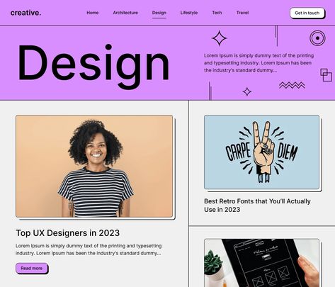 Neo Brutalism, Website Trends, Design Squad, Web Design Examples, Mobile Web Design, Business Website Design, Youtube Design, Folder Design, Webpage Design