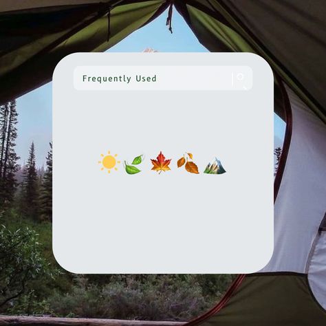 Forest Emoji Combo, Mountain Emoji Combinations, Camping Emoji Combo, Mountain Emoji Combo, Road Trip Emoji Combo, Nature Emoji Combo, Emoji Caption, Ig Emoji, Camping Emoji