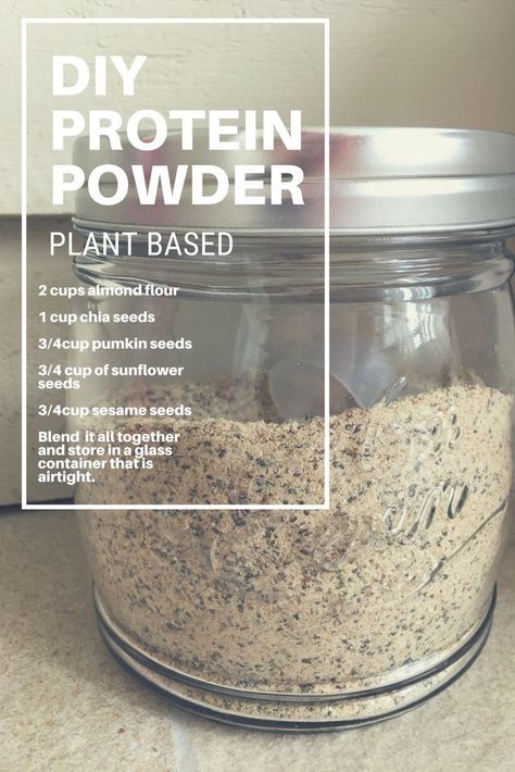 https://pin.it/cUTK0VYQw Diy Whey Protein Powder, Diy Vegan Protein Powder, Plant Based Protein Powder Recipes, Home Made Protein Powder, Diy Protein Powder, Homemade Protein Powder, Best Vegan Protein Powder, Resep Vegan, Best Vegan Protein