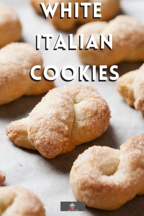 White Italian Cookies, S Cookies Italian Recipe, Anise Italian Cookies, Italian White Cookies, Wine Cookies Italian, Italian Breakfast Cookies, Lebanese Cookies, Italian Sugar Cookies, Morning Cookies