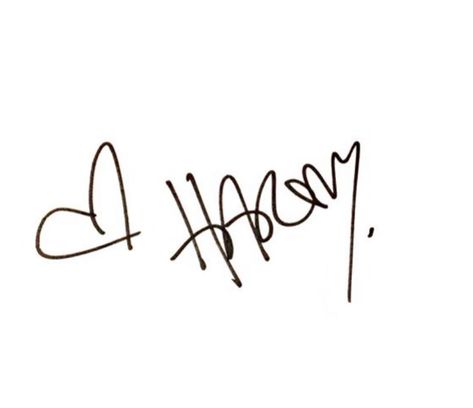 Kiwi Harry Styles Tattoo, Harry Styles Heart Handwriting, Made In New York Tattoo, Made In The Am, Harry Signature, Harry Styles Symbols, Ever Since New York Tattoo, Harry Styles Coloring Page, Harry Styles Widget