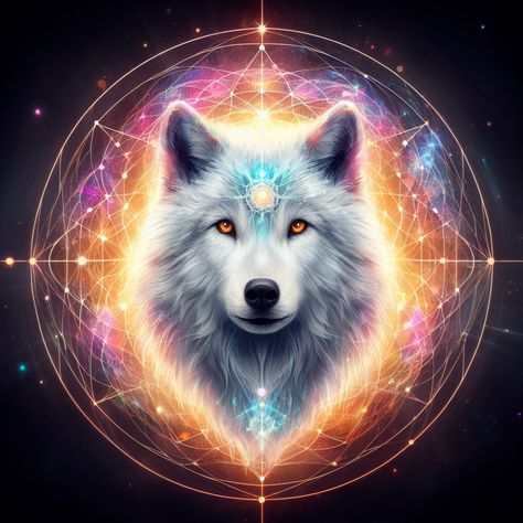 Cool Wolf Drawings, Wolf Spirit Animal Art, Indian And Wolf Wallpaper, Wolf Images Spirit Animal, Wolf Art Fantasy, White Wolves, Spirit Wolf, Wolf Drawings, Trippy Wolf Art