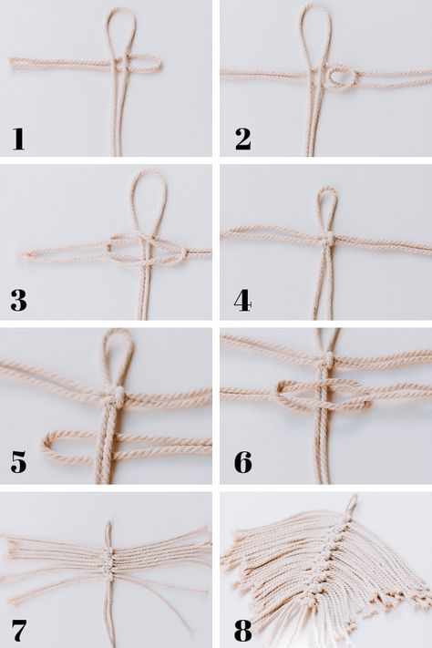 Learn how to make DIY Macrame Feathers! #macrame #macrameknots #macramediy Diy Projects To Make And Sell, Simpul Makrame, Art Macramé, Pola Macrame, Hantverk Diy, Macrame Feathers, Feather Diy, Diy Unicorn, Macrame Wall Hanging Diy