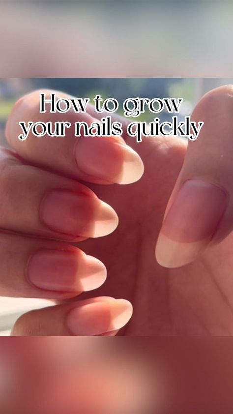 Nails Grow Faster, Make Nails Grow, Grow Long Nails, Nail Growth Tips, Grow Nails Faster, Health Signs, Tongue Health, Nails Today, Nail Care Tips