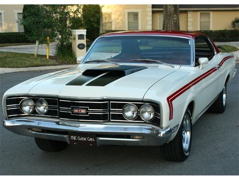 Red and White 1969 Mercury Montego for sale located in lakeland, Florida - $18,500 (ClassicCars.com ID CC-939345). Mercury Cyclone, 70s Muscle Cars, Mercury Montego, Mercury Cars, Lakeland Florida, Classic Ford Trucks, Ford Torino, Best Muscle Cars, Ford Lincoln Mercury