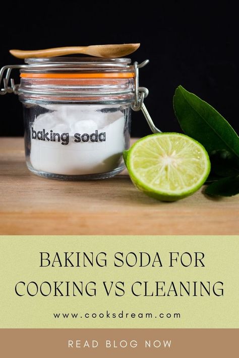 Baking soda has many uses, from cleaning to cooking to beauty. It seems that baking soda is making its way into every homemade recipe. But what is baking soda better for? In this article, we will be exploring baking soda for cooking vs. cleaning. | Using Baking Soda For Cooking Vs. Cleaning | Can You Use Cleaning Baking Soda For Cooking | Can You Use Pure Baking Soda For Cooking | #bakingsoda #cooking #cleaning What Is Baking Soda, Homemade Recipe, Cooking Ingredients, Cooking Together, New Flavour, Fresh Produce, Every Woman, Cooking Tips, Cooking And Baking