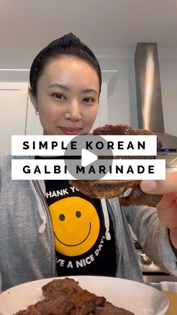 Jessica Cha on Instagram: "Simple Korean galbi marinade sauce recipe ⬇️

3/4 cup soy sauce
1/2 cup water
1/3 cup brown sugar
2 tbsp sesame seed oil 
1 tsp black pepper
1 Korean pear
1 onion
3 tbsp garlic
1 tsp ginger

#korean #koreanfood #galbi #kalbi #갈비 #koreanbbq #koreanrecipe #shortribs #mealideas #easydinner" Korean Galbi Marinade, Galbi Recipe Korean Beef, Kalbi Marinade Recipe, Galbi Marinade, Galbi Recipe, Korean Galbi, Kalbi Sauce, Kalbi Marinade, Korean Bbq Marinade