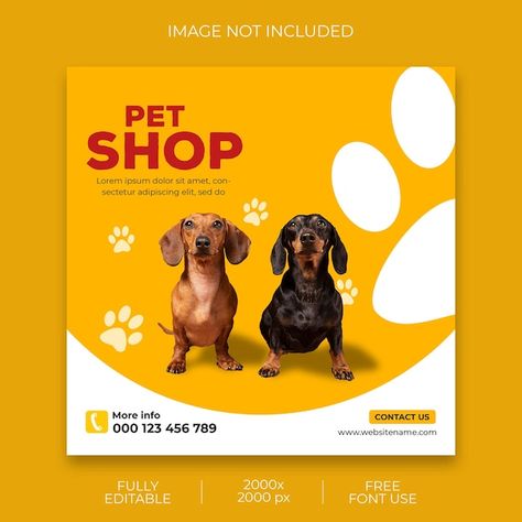 Pet shop promotion social media instagra... | Premium Psd #Freepik #psd #food #sale #social-media #animal Black Armour, Dasara Wishes, Eco Friendly Pet Products, Social Media Campaign Design, Small Dog Accessories, Cat Food Brands, Social Media Advertising Design, Social Media Designs, Dog Branding