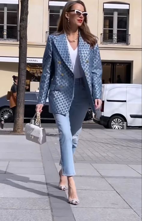 Office Fashion, House Decor, Style Me, Women's Blazer, Ready To Wear, Dream House, Gucci, Blazer, How To Wear