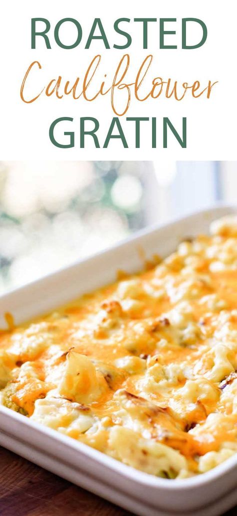 Cheese Sauce For Cauliflower, Savory Sides, Cauliflower Gratin, Cheddar Cheese Sauce, Night Recipes, Cauliflower Casserole, Creamy Cauliflower, Side Dishes For Bbq, Baked Cauliflower