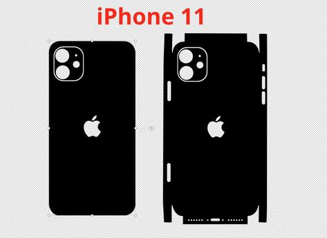 Apple iPhone 11 Vector Cut File Skin Template | Etsy Skin Template, Friendship Quotes Images, Vintage Jewelry Ideas, Iphone Video, Iphone Mockup, Electronics Mini Projects, Iphone 2, Apple Iphone 11, Iphone Design