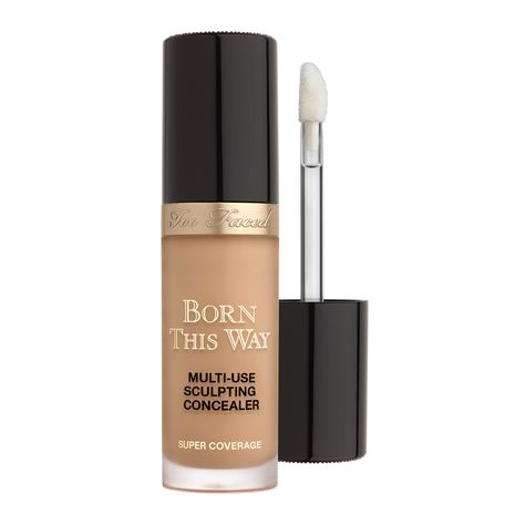 This Too Faced Concealer Blurs My Under-Eye Circles Better Than Any Photo-Editing App Waterproof Liquid Eyeliner, Best Concealer, Too Faced Concealer, Diy Skincare, Undereye Circles, Photo Editing Apps, Born This Way, Too Faced Cosmetics, Free Makeup