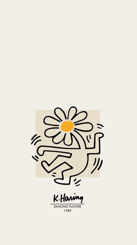 #keithharing Phone Wallpaper Keith Haring, K Haring Wallpaper, Iphone Wallpaper Keith Haring, Keith Haring Drawing, Keith Haring Wallpaper, Crazy Vibes, Keith Haring Art, Haring Art, Iphone Lockscreen Wallpaper